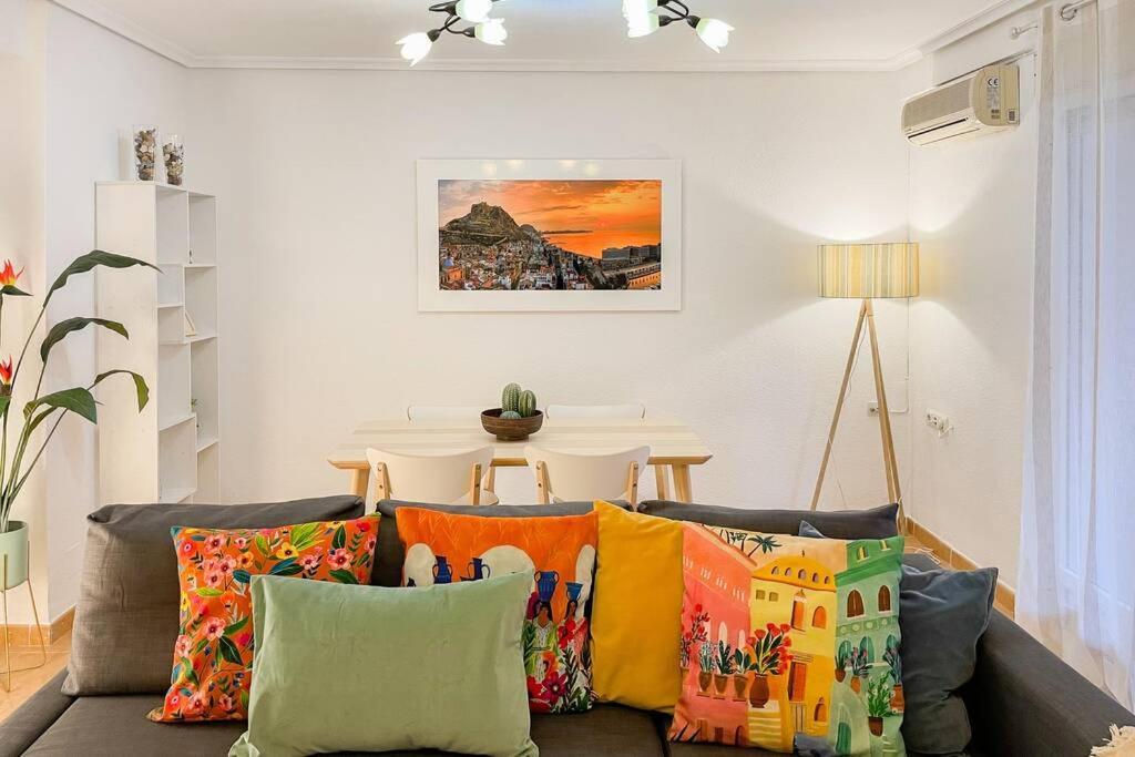 Coqueto Y Amplio Apartamento A 15 Min De La Playa Аликанте Экстерьер фото